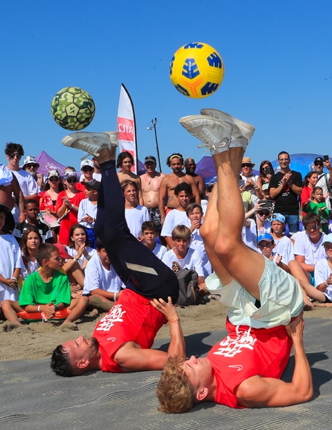 Alex-Freestyle FFFtour fédération-française-de-football spectacle-freestyle-football